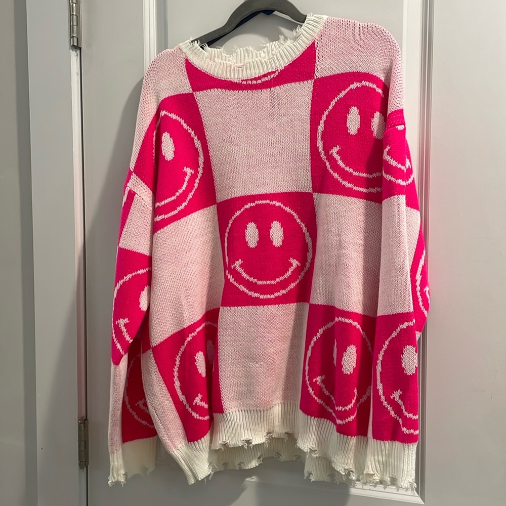 Alter’d state dressed smiley sweater